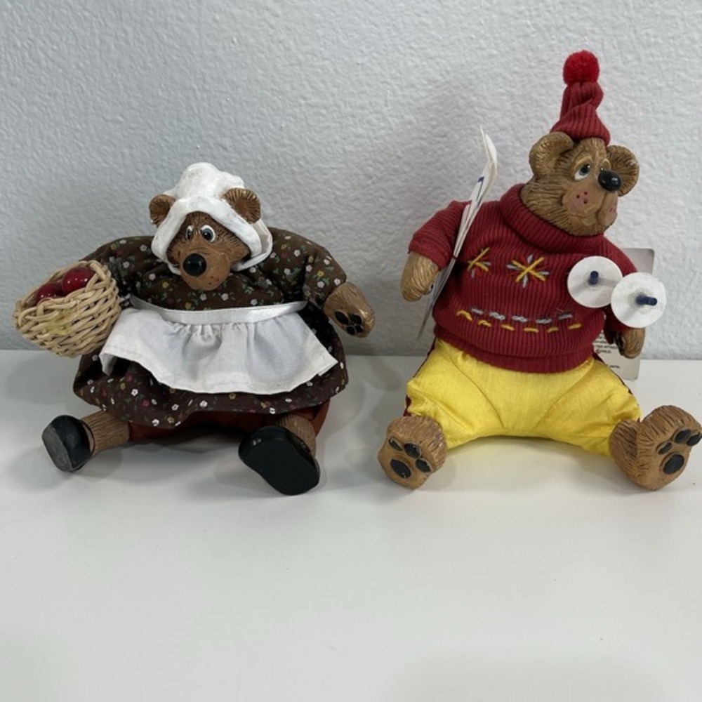 Vintage Russ Berrie Kathleen Kelly Critter Country Folk Josette-Used & Mogul-NWT
